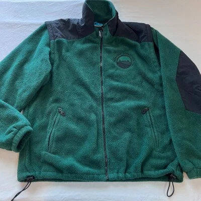 Abrigos y chaquetas de lana TriMountain verdes talla L cremallera completa para hombre mangas extraíbles Foto 1 de 4