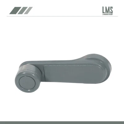 Manivela de ventana gris lado izquierdo o derecho para camioneta Nissan 720 D21 carrocería rígida Foto 1 de 4