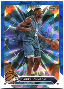 2023-24 Topps Chrome Sapphire #32 Larry Johnson - Picture 1 of 2