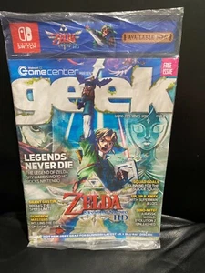 Legend of Zelda Skyward Sword Walmart Game Center Geek Magazine w Poster New - Picture 1 of 5