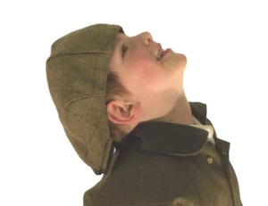 Campbell Cooper New Derby Tweed Country Kids Boys Flat Cap Green 50 52 54 56 - Picture 1 of 3