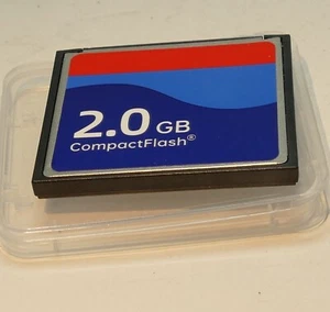 2GB 2.0 GB CF memory card  Compact Flash - Picture 1 of 5