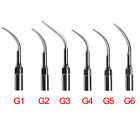 6Pcs Dental Ultrasonic Scaler Scaling Tips G1 G2 G3 G4 G5 G6 For Ems Cavitron