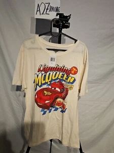 Disney Cars Lightning McQueen Piston Cup Shirt Size L - Picture 1 of 4