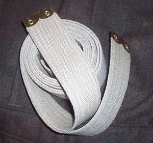 WW1 1908 PATTERN WEB BRACES PAIR - REPRODUCTION NEW BRITISH & AIF LONG TAN - Bild 1 von 2