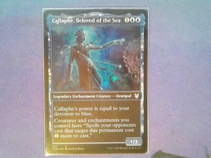 Foil Callaphe, Beloved of the Sea (Showcase) Theros Magic the Gathering Mtg Blue - Picture 1 of 3