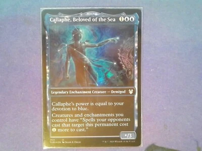 Foil Callaphe, Beloved of the Sea (Showcase) Theros Magic the Gathering Mtg Blue - Image 1 of 3