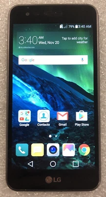 LG Fortune LM-X153 16GB Black - Cricket Wireless Locked - Image 1 of 4