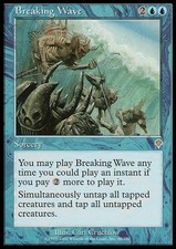 4x Breaking Wave ~ Near Mint Invasion MTG Magic x4 4 UltimateMTG Playset Blue Ca