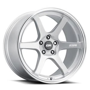 ESR APX6 18x9.5 5x112 +35et Hyper Silver Wheels - Picture 1 of 1