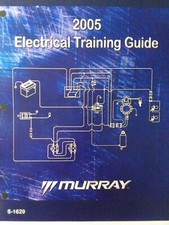 Murray 2005 Electrical Training Mower Lawn Garden Tractor Service Guide Manual