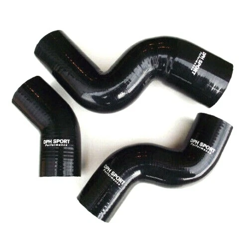 LAND ROVER DISCOVERY 2 TD5 SILICONE TURBO INTERCOOLER HOSE PIPE KIT BLACK