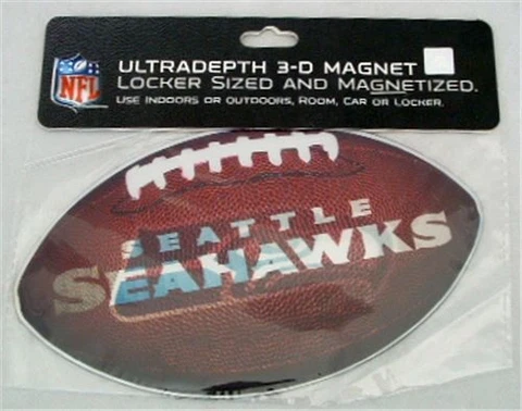 Seattle Seahawks Magnet 6" 3D auto Football NFL License Sport Car refridgerator Cover