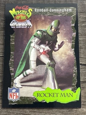 1994 Classic Pro Line Coca-Cola Monsters of the Gridiron - Randall Cunningham - Image 1 of 2