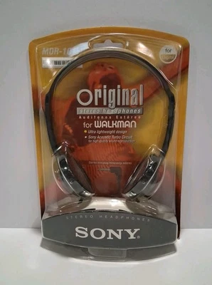 Auriculares estéreo originales vintage SONY MDR-101LP para Walkman NUEVO en paquete Foto 1 de 4