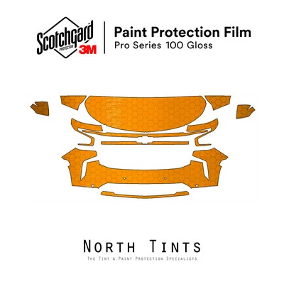 Sujetador transparente película protección pintura precortada Chevrolet Suburban 2021-2024 3M PRO PPF Foto 1 de 4