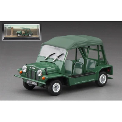AUSTIN MINI MOKE 1968 GREEN + 2 FIGURES 1:43 Vitesse Auto Stradali Modellino Nuo - Immagine 1 di 2