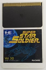 Hudson Pc Engine Hu Card Software Super Star Soldier