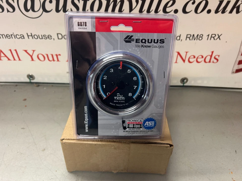 equus 3-3/8 tachometer - Image 1 of 1