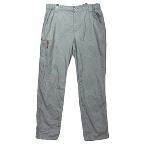 Orvis Fishing Pants Mens Medium 30" Inseam Gray Hiking Outdoors Utility Trout - Picture 1 of 10