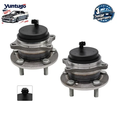 For Hyundai Veracruz Kia Sorento Santa Fe 2X Rear Wheel Bearing Hub Assembly - Image 1 of 4