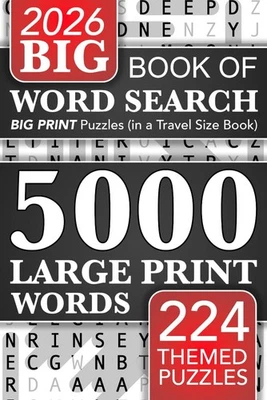 Word Search 5000 Words Large Print Paperback 224 Puzzles ⭐️⭐️⭐️⭐⭐ - Image 1 of 4