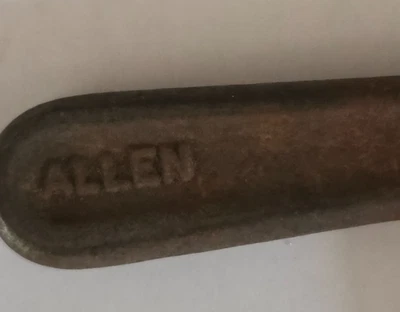 VTG. ALLEN BRAND 1/4 IN T-HANDLE ALLEN WRENCH. - Image 1 of 3