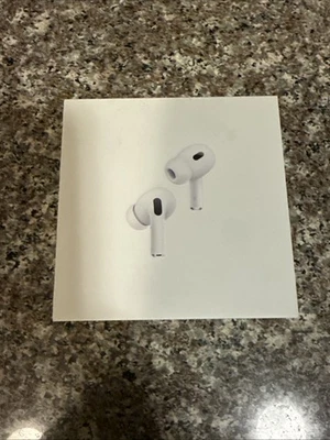 Apple AirPods Pro 2nd Generation White Lightning Cable And Charger Included! - Image 1 of 4
