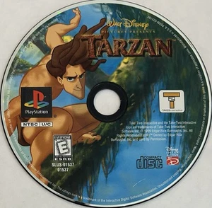 Disney's Tarzan (Sony PlayStation 1, PS1) DISC ONLY | NO TRACKING | M5685 - Picture 1 of 1