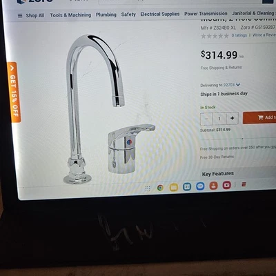 ZURN Z824S0-XL-18M - Imagem 1 de 4