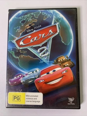 Cars 2 (DVD, 2011) Disney Pixar Animation Region 4 - Image 1 of 3
