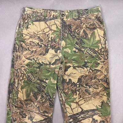 Calça Cabelas Masculina Vintage 36x30 Realtree Camuflagem Feita Nos EUA Thinsulate Caça - Imagem 1 de 4