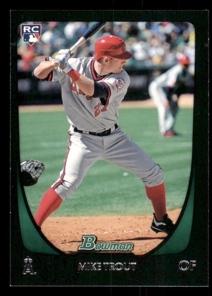2011 Bowman Draft #101 Mike Trout RC - Image 1 of 2