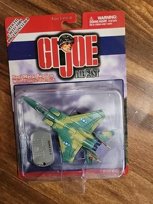 Maisto GI Joe F-15 Eagle камуфляжный самолет литая серия I с жетоном для собаки - новый - Изображение 1 из 3