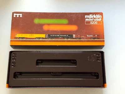 Juego de góndola americana Marklin tren escala Z SOLO CAJA VACÍA 8206 Foto 1 de 4