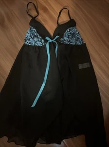 Y2K babydoll Lingerie Top - Picture 1 of 3