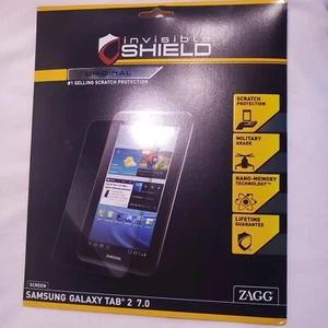 Cell Phone Samsung Galaxy Tab2  7.0 Scratch Glare Protect Film Warranty Samsung  - Picture 1 of 8
