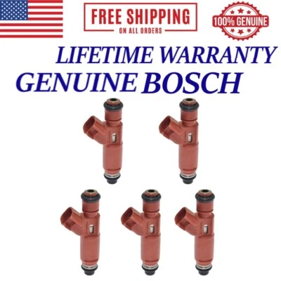 Inyectores de combustible OEM 5X Bosch para Volvo V70 S60 1998-2007 2,4 L l5 9470229 Foto 1 de 4