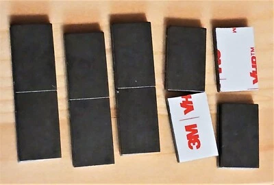 Pesas de equilibrio de chasis coches de radiocontrol Touring Drift bajo CG 10x10 gramos = 100 gr tungsteno Foto 1 de 4