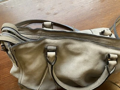 Bolsa satchel Rebecca Minkoff camurça - Imagem 1 de 4