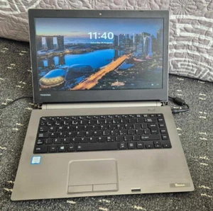 Fast Toshiba Tecra A40 Laptop 14" HD 256GB SSD 8GB i5-6th gen WIn 11 - Picture 1 of 1