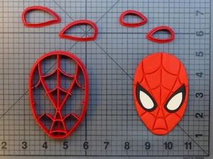 Juego de cortador de galletas 266-A226 personaje de cómic de araña - Imagen 1 de 2