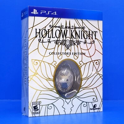 Hollow Knight Collector's Edition with Metal Brooch (PlayStation 4, PS4) SEALED - Image 1 of 4