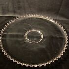 CANDLEWICK 12.5" CUPPED SERVING PLATTER CAKE PLATE CLEAR IMPERIAL GLASS