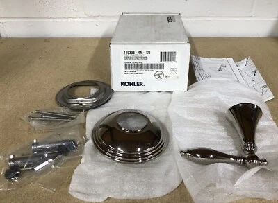 Válvula de ducha de control de volumen KOHLER, acabado tradicional T10303-4M-SN Foto 1 de 3