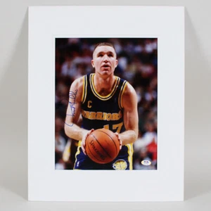 Chris Mullin Signed Photo 11x14 Warriors - COA PSA/DNA - Picture 1 of 4