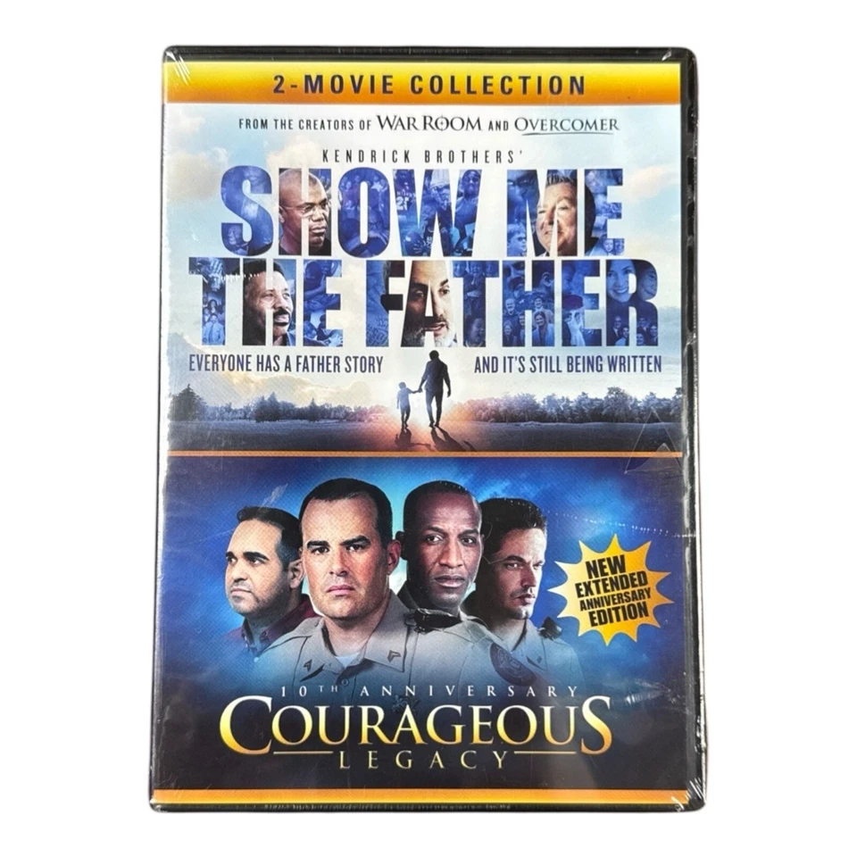 New Show Me the Father & Courageous Legacy Faith Films 2 Pack (DVD) - Image 1 of 3
