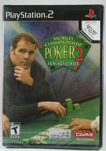 World Championship Poker 2 PS2 Playstation 2 FACTORY SEALED Howard Lederer Sony - Picture 1 of 3