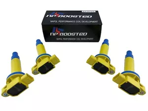 4 Pack Ignition Coils for 2000-2017 Camry Echo Prius Yaris Scion XA XB 1.5 1.5L - Picture 1 of 3
