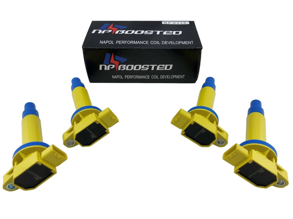 4 Pack Ignition Coils for 2000-2017 Camry Echo Prius Yaris Scion XA XB 1.5 1.5L - Image 1 of 3